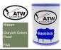Preview: Nissan, Grayish Green Pearl, FAA: 500ml Lackdose, von ATW Autoteile West.